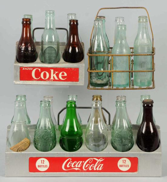 Lot of 3: Coca-Cola Carriers with