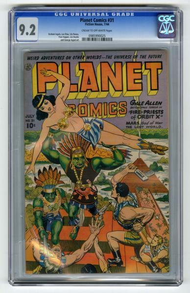 Planet Comics #31 CGC 9.2 Fiction
