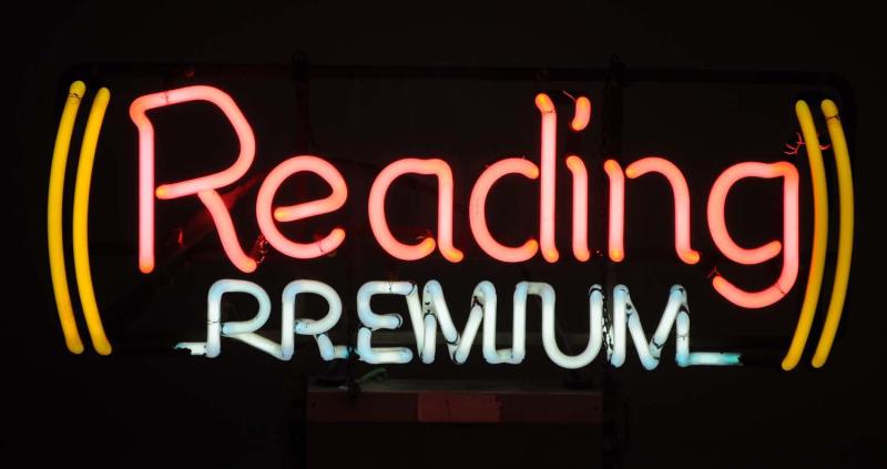 Reading Premium Beer Neon Sign  10dba7