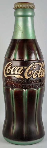 Hard Rubber Coca Cola Display Bottle  10dba2