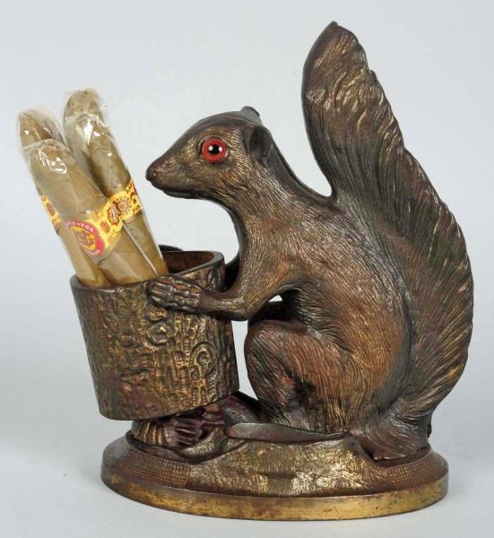 Large Figural Squirrel Cigar &