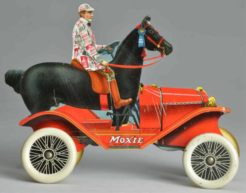 Tin Cutout Moxie Mobile. 
1917. Great-looking
