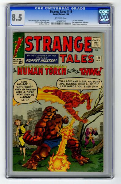 Strange Tales #116 CGC 8.5 Marvel