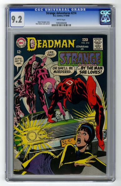 Strange Adventures #214 CGC 9.2