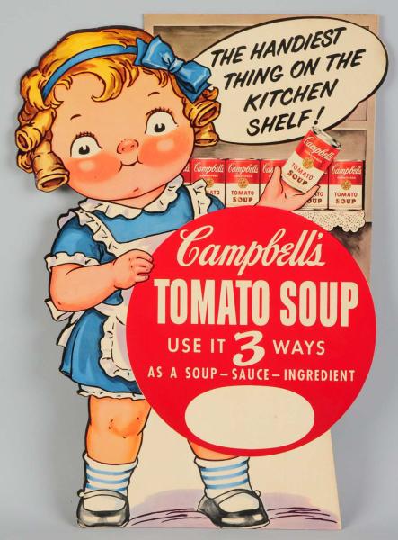 Cardboard Campbell's Soup Cutout