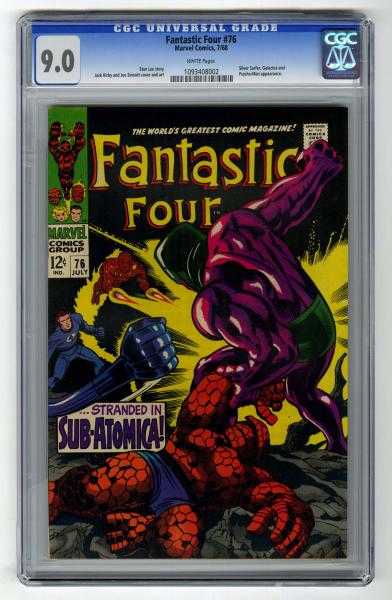Fantastic Four # 76 CGC 9.0 Marvel