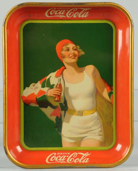 1930 Coca-Cola Serving Tray. 
Fantastic