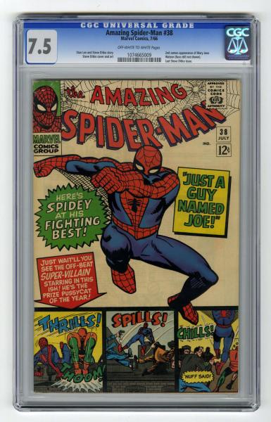 Amazing Spider-Man #38 CGC 7.5 Marvel