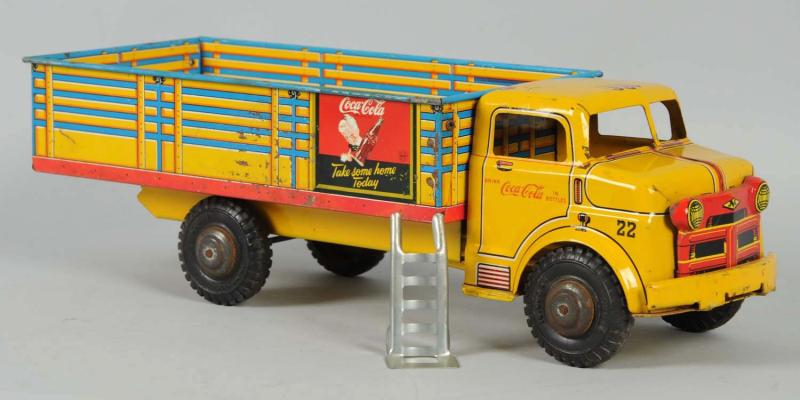 Coca-Cola Toy Truck. 
1940s to 1950s.