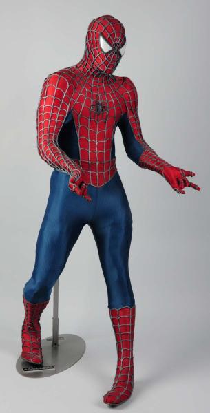 Life-Size Spider-Man Figure. Click for