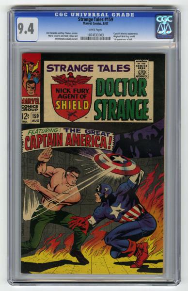 Strange Tales #159 CGC 9.4 Marvel Comics