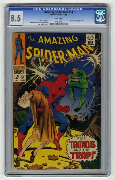 Amazing Spider-Man #54 CGC 8.5