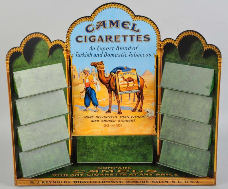 Tin Camel Cigarettes Store Display.