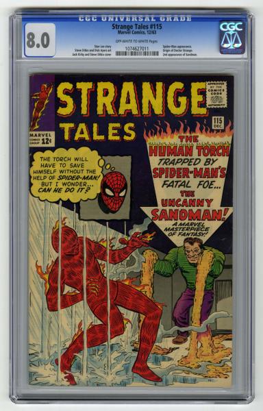 Strange Tales #115 CGC 8.0 Marvel Comics