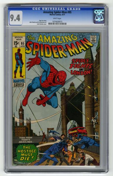 Amazing Spider-Man #95 CGC 9.4