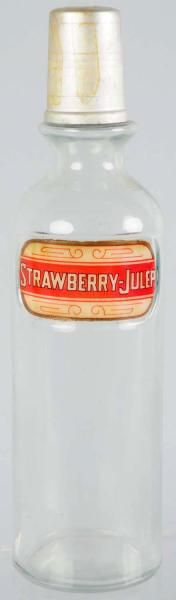 Strawberry-Julep Label under Glass