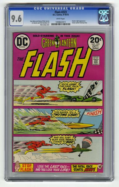 Flash #223 CGC 9.6 D.C. Comics 9-10/73.