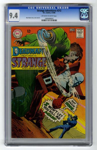 Strange Adventures #212 CGC 9.4