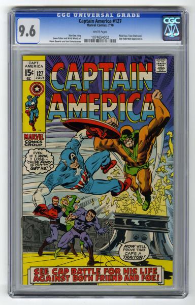 Captain America 127 CGC 9 6 Marvel 10dc36