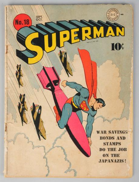 Superman Comic Book #18. Click for full