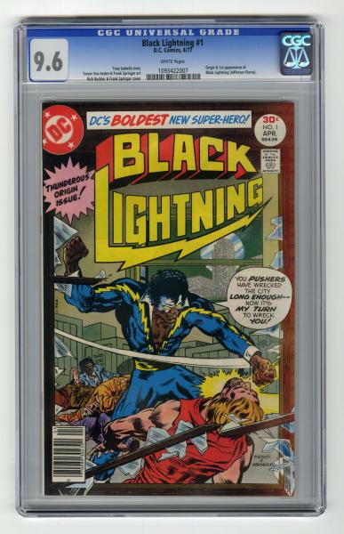 Black Lightning #1 CGC 9.6 D.C. Comics
