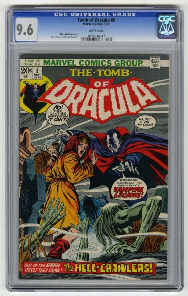 Tomb of Dracula 8 CGC 9 6 Marvel 10dc9d