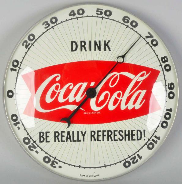 Coca Cola Pam Thermometer 1960s  10dcf4