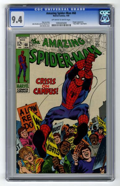 Amazing Spider-Man #68 CGC 9.4