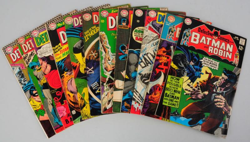 Lot of 12: 1960s Detective Comic