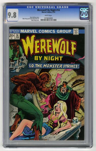 Werewolf By Night 14 CGC 9 8 Marvel 10dd01