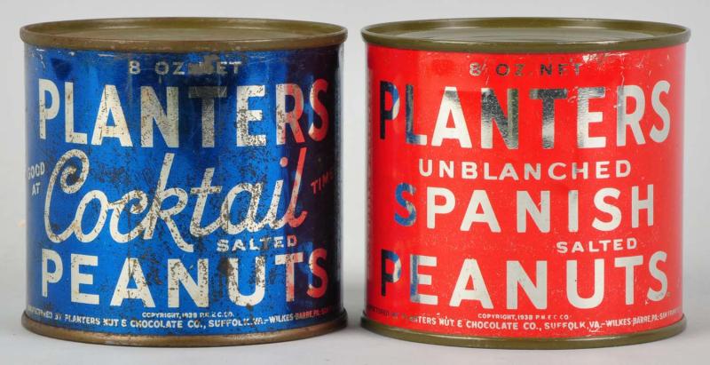 Lot of 2 Unopened Cans of Planters 10dd2b