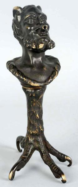 Bronze Devil on Claw Cigar Lighter.
