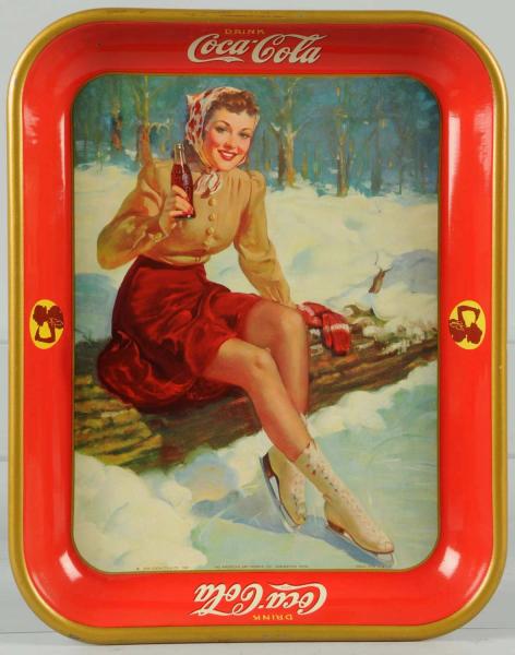 1941 Coca Cola Serving Tray Beautiful 10dd58