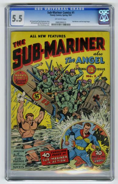 Sub Mariner Comics 1 CGC 5 5 Timely 10dd83