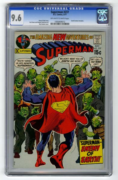 Superman #237 CGC 9.6 D. C. Comics