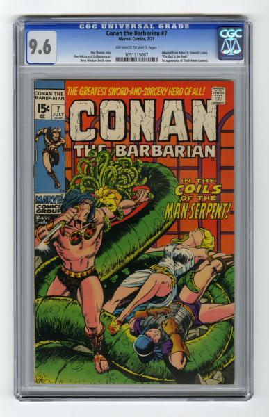 Conan the Barbarian #7 CGC 9.6