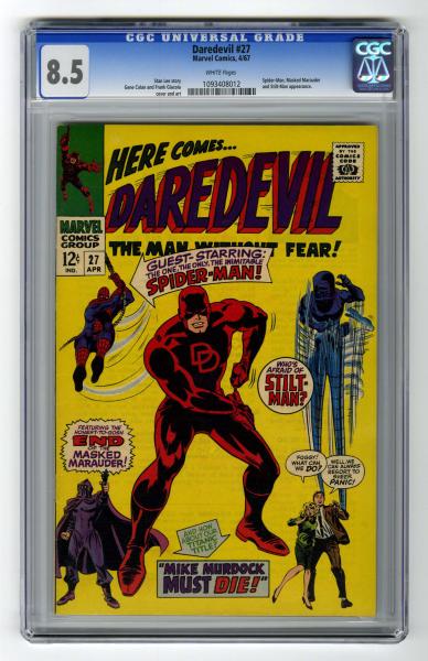 Daredevil #27 CGC 8.5 Marvel Comics