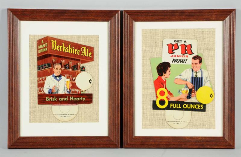 Bershire Ale & PR Jr. Beer Bottle Displays.