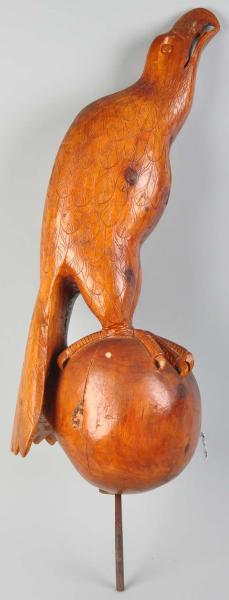 Wooden Carved Case Eagle Circa 10de31