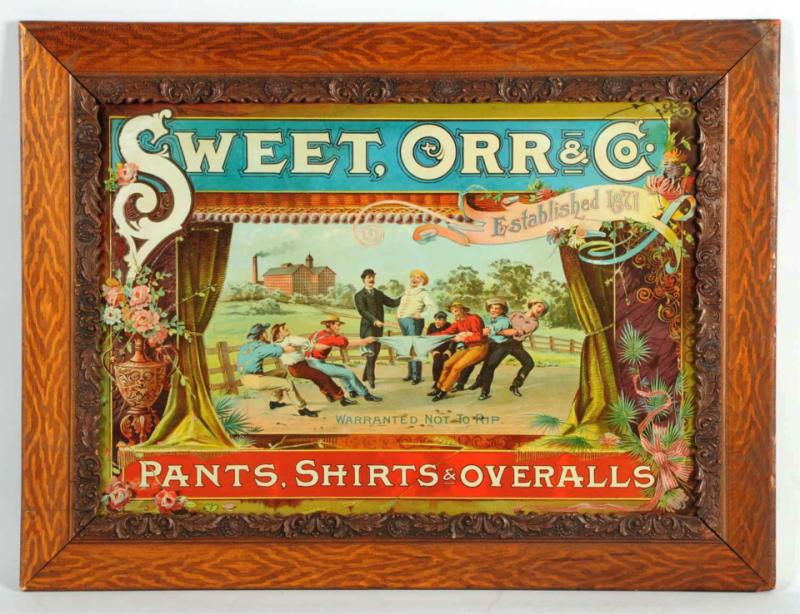 Tin Sweet Orr Company Overalls 10de34