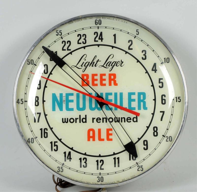Neuweiler Beer Electric Clock  10de45