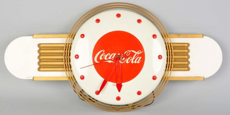 Coca-Cola Electric Clock. 
1948. Complete