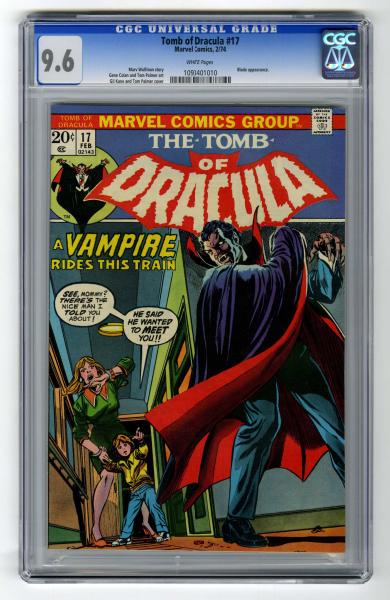 Tomb of Dracula 17 CGC 9 6 Marvel 10de6d