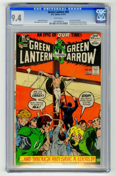 Green Lantern #89 CGC 9.4 D.C.
