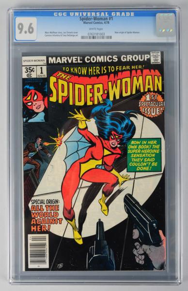 Spider-Woman #1 CGC 9.6 Marvel Comics.