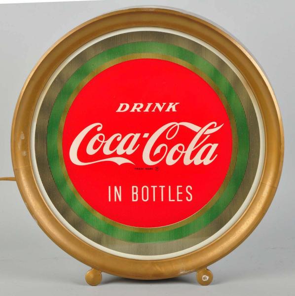 Coca Cola Lighted Counter Sign  10de82