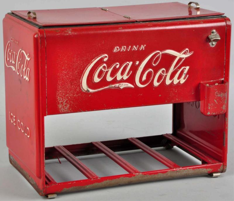 Coca-Cola Salesman Sample Cooler.