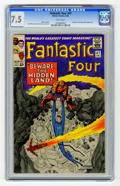 Fantastic Four #47 CGC 7.5 Marvel Comics