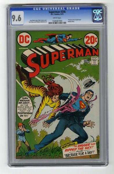 Superman #256 CGC 9.6 D.C. Comics