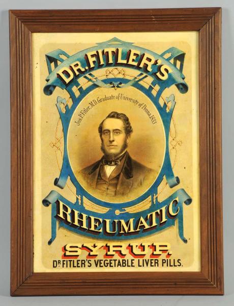 Early Tin Dr. Fitler's Rheumatic